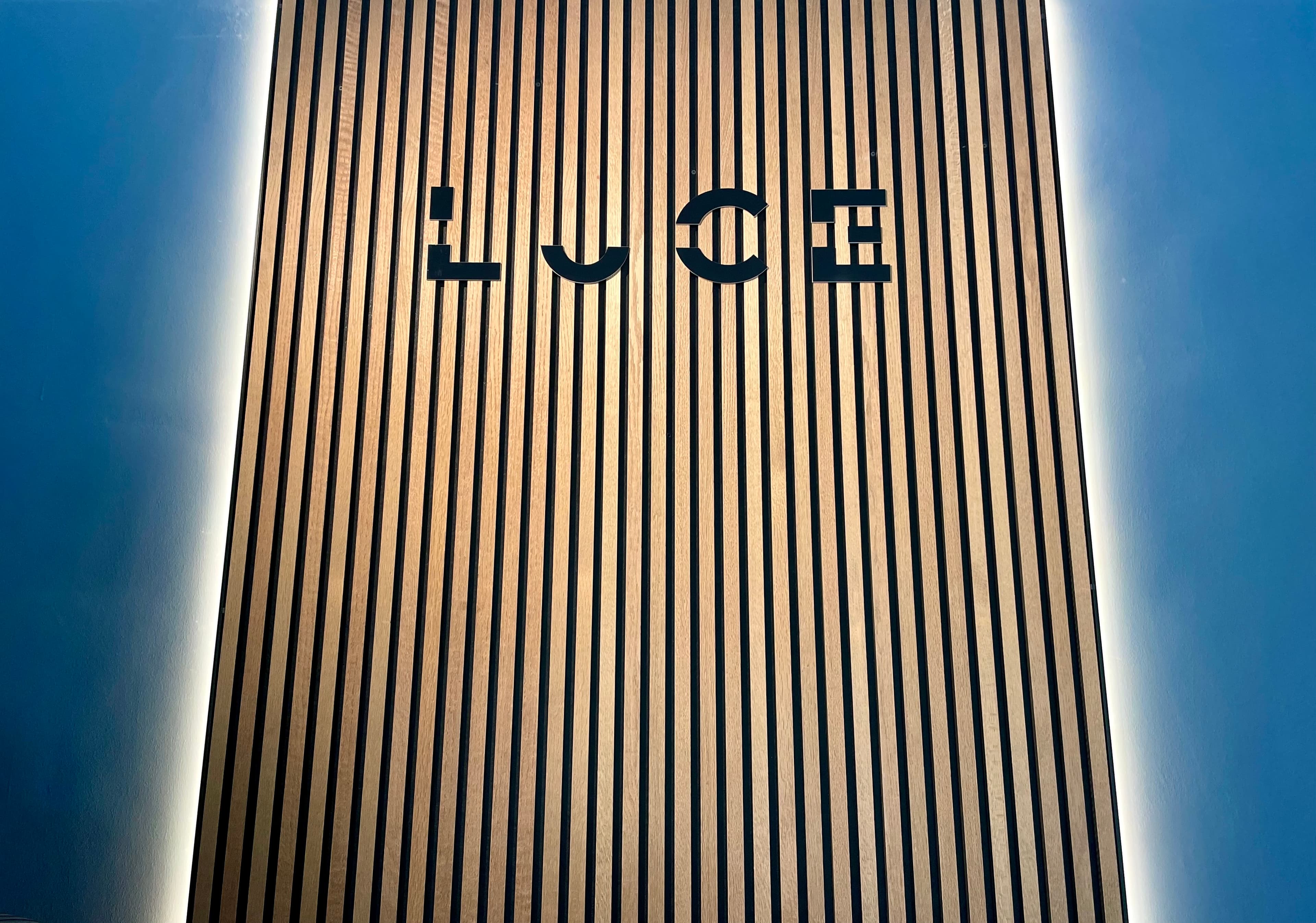 Luce Elektrotechnik Logo Holz - Professioneller Elektriker